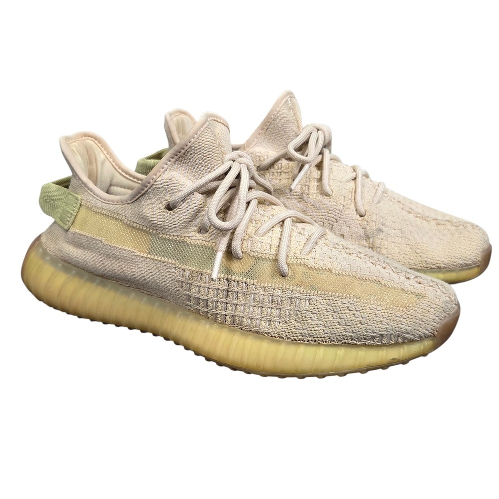 Adidas Yeezy Boost 350 V2 Cream Ape 779001 FX9028 Size 9 Sneakers Shoes Mens